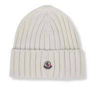 Moncler - Bonnet en laine - Femme - Accessoires - Beige - Taille: ONE Size