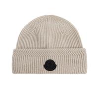 Moncler - Bonnet en laine - Homme - Accessoires - Beige - Taille: ONE Size