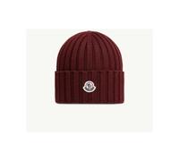 Moncler - Bonnet en Laine Rouge Hodeplagg - Femme - Accessoires - Rouge - Taille: ONE Size