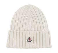 Moncler - Bonnet Tricot - Femme - Accessoires - Blanc - Taille: ONE Size