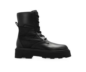 Moncler - Bottes Ankle Aurea - Femme - Chaussures - Noir - Taille: 37 1/2 EU