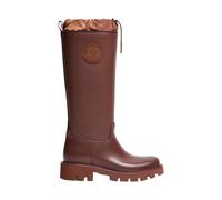 Moncler - Bottes de pluie Kickstream High - Femme - Chaussures - Brun - Taille: 38 EU