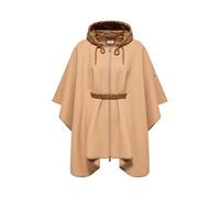 Moncler - Cape à ceinture - Femme - Vestes - Brun - Taille: ONE Size