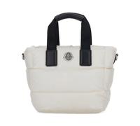 Moncler - Caradoc Mini Sac Cabas - Femme - Sacs - Blanc - Taille: ONE Size