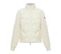 Moncler - Cardigan à devant matelassé - Femme - Pulls - Beige - Taille: 40 FR