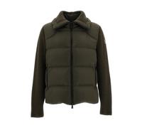 Moncler - Cardigan à devant matelassé - Homme - Vestes - Brun - Taille: L