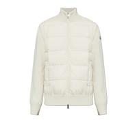 Moncler - Cardigan avec devant matelassé - Homme - Pulls - Beige - Taille: 2XL