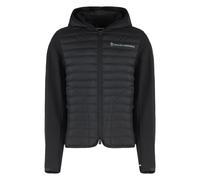 Moncler - Cardigan avec panneau avant matelassé - Homme - Vestes - Noir - Taille: XL