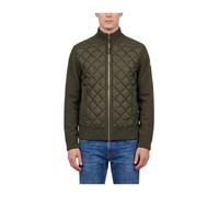 Moncler - Cardigan matelassé - Homme - Pulls - Vert - Taille: M