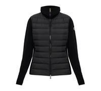 Moncler - Cardigan matelassé - Femme - Pulls - Noir - Taille: 42 FR