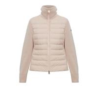 Moncler - Cardigan matelassé - Femme - Pulls - Rose - Taille: 36 FR