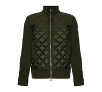 Moncler - Cardigan matelassé - Homme - Pulls - Vert - Taille: L