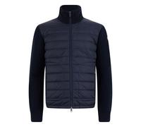 Moncler - Cardigan matelassé - Homme - Vestes - Bleu - Taille: M