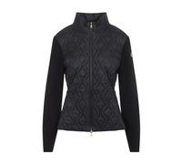 Moncler - Cardigan matelassé zippé - Femme - Vestes - Noir - Taille: 42 FR