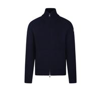 Moncler - Cardigan z pełnym zamkiem - Homme - Pulls - Bleu - Taille: XL