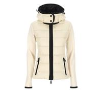 Moncler - Cardigan zippé - Femme - Vestes - Beige - Taille: 40 FR