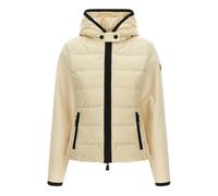 Moncler - Cardigan zippé - Femme - Vestes - Beige - Taille: 36 FR