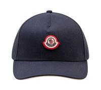 Moncler - Casquette de baseball avec écusson logo - Homme - Accessoires - Bleu - Taille: ONE Size
