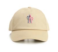 Moncler - Casquette de baseball en coton avec logo - Homme - Accessoires - Beige - Taille: ONE Size