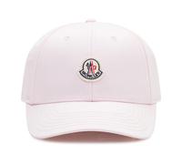 Moncler - Casquette de baseball en gabardine - Femme - Accessoires - Rose - Taille: ONE Size