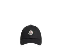 Moncler - Casquette en gabardine - Femme - Accessoires - Noir - Taille: ONE Size