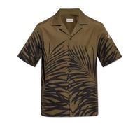 Moncler - Chemise à manches courtes - Homme - Chemises - Vert - Taille: XL