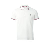 Moncler - Chemise polo - Homme - Tops - Blanc - Taille: L