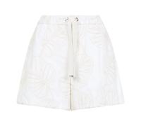 Moncler - Cotton Bermuda - Femme - Shorts - Beige - Taille: 36 FR