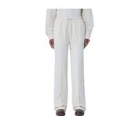 Moncler - Cotton Sweat Pants - Femme - Pantalons - Blanc - Taille: 40 FR