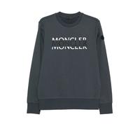 Moncler - Cotton SweaT-shirt - Homme - Sweatshirts et sweats à capuche - Bleu - Taille: M
