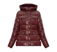 Moncler - Doudoune courte à capuche Barante - Femme - Vestes - Rouge - Taille: 44 FR