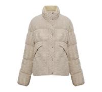 Moncler - Doudoune Courte Cloante - Femme - Vestes - Beige - Taille: 44 FR