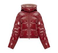 Moncler - Doudoune courte Niveole - Femme - Vestes - Rouge - Taille: 36 FR
