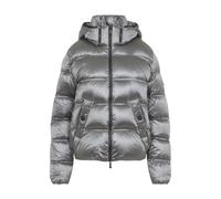 Moncler - Doudoune Courte Sensation - Femme - Vestes - Gris - Taille: 34 FR