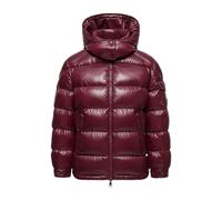 Moncler - Doudoune en nylon laqué Maire - Femme - Vestes - Rouge - Taille: 38 FR