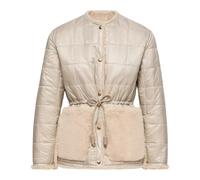 Moncler - Doudoune réversible - Femme - Vestes - Beige - Taille: 42 FR