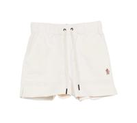 Moncler - Drawstring Shorts - Femme - Shorts - Blanc - Taille: 38 FR