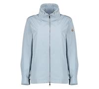 Moncler - Enette Hooded Short Parka - Femme - Vestes - Bleu - Taille: 38 FR
