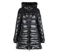 Moncler, Femme, Manteaux, Noir, Taille: 36 FR Midi Parka Courcelles