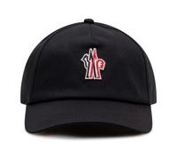 Moncler - Gabardine Baseball Cap - Homme - Accessoires - Noir - Taille: ONE Size