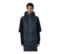 Moncler - Geocamo Flight Quilted Hooded Gilet - Homme - Vestes - Noir - Taille: S