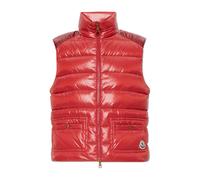 Moncler - Gilet Frelon - Femme - Vestes - Rouge - Taille: 40 FR