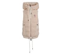 Moncler - Gilet matelassé à capuche Teddy - Femme - Vestes - Rose - Taille: 38 FR