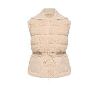 Moncler - Gilet matelassé - Femme - Vestes - Beige - Taille: 40 FR