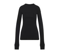 Moncler - Girder Ls T-Shirt - Femme - Tops - Noir - Taille: 42 FR