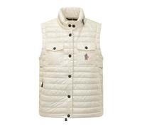 Moncler - Grenoble Padded Gilet - Femme - Vestes - Blanc - Taille: 36 FR