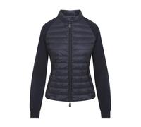 Moncler - Grenoble Viscose Jacket - Femme - Vestes - Bleu - Taille: 36 FR