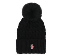 Moncler - Hats - Femme - Accessoires - Noir - Taille: ONE Size