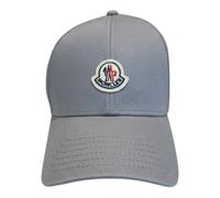 Moncler, Homme, Accessoires, Gris, Taille: ONE Size Monogram Baseball Cap