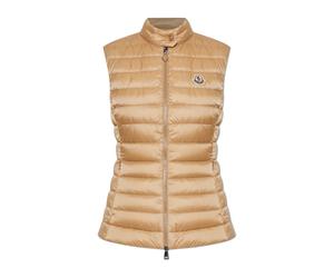 Moncler - Igens Down Vest - Femme - Vestes - Beige - Taille: 38 FR